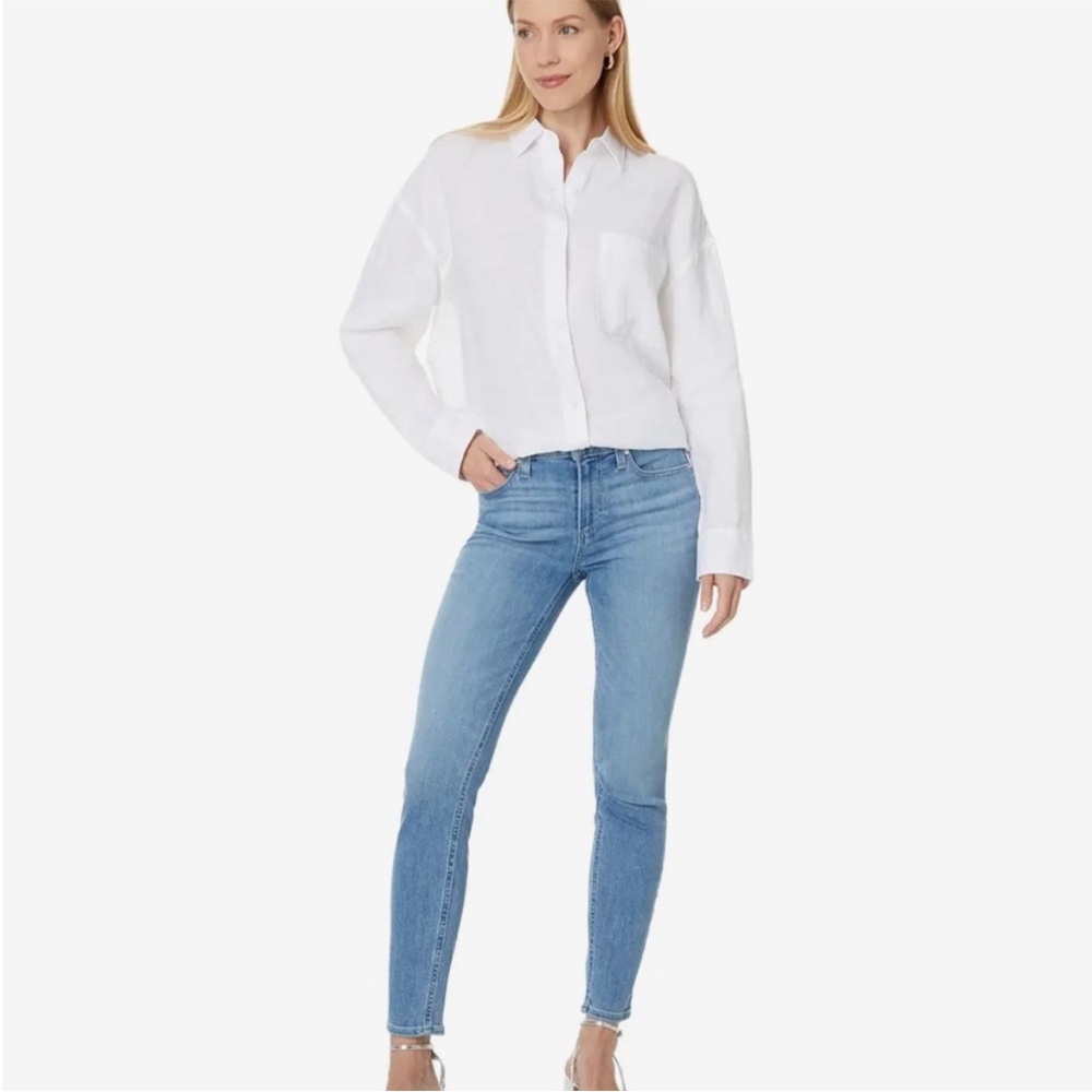 PAIGE Hoxton Ultra Skinny light Blue Transcend Denim Jeans